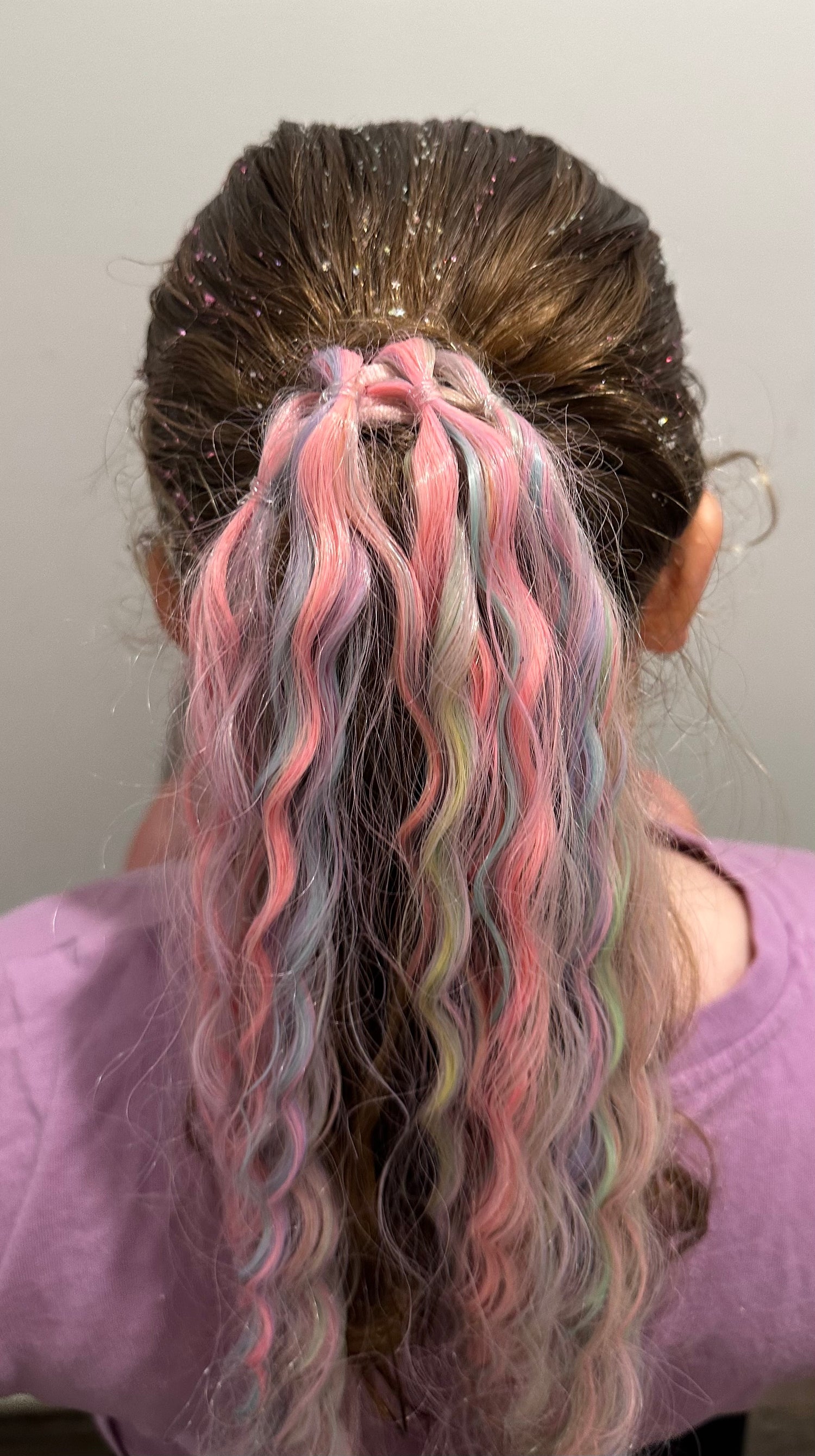 Reusable hair extentions